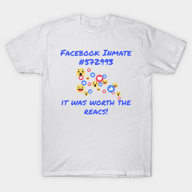 Facebook jail T-Shirt by Raeder20